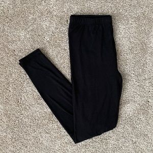 Eye Candy Ankle Length Black Leggings